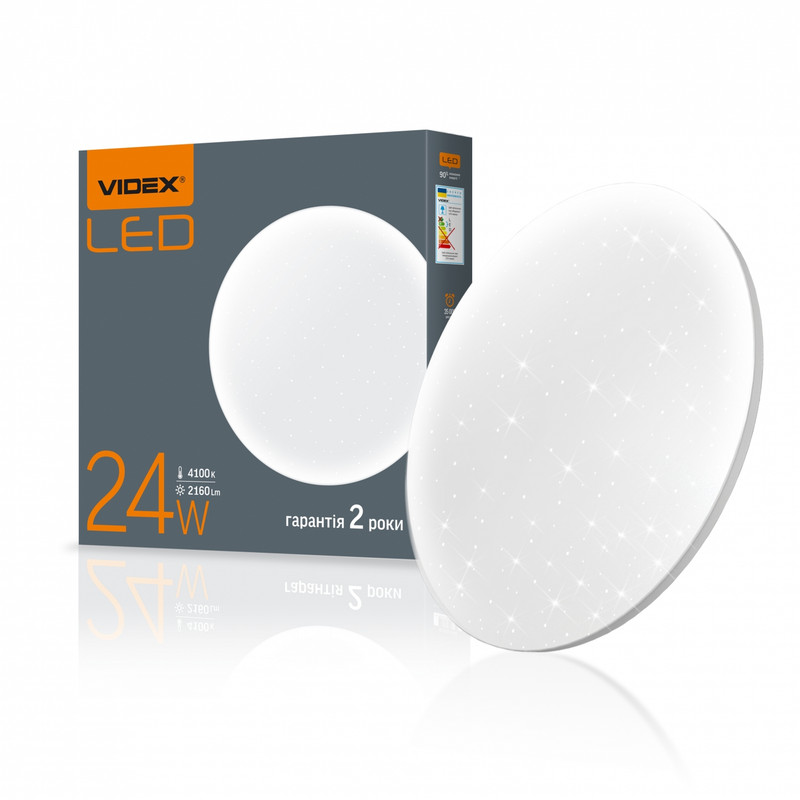 Світильник внутрішній світлодіодний LED VIDEX (VL-CLR-244S)